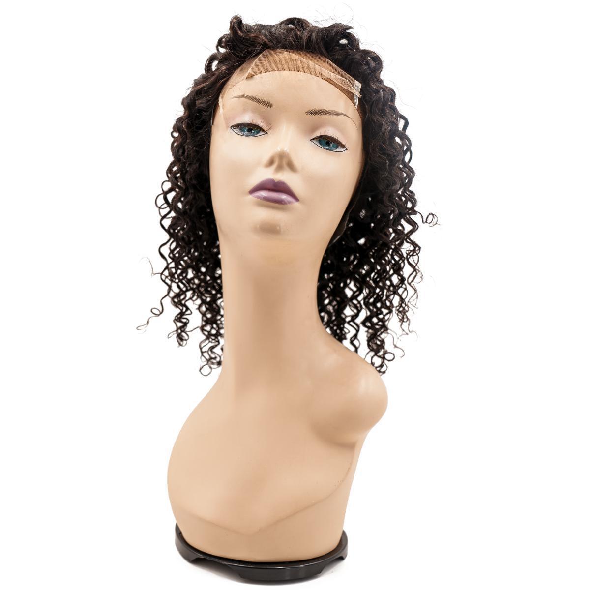 Curly Silicone Skin Medical Wig