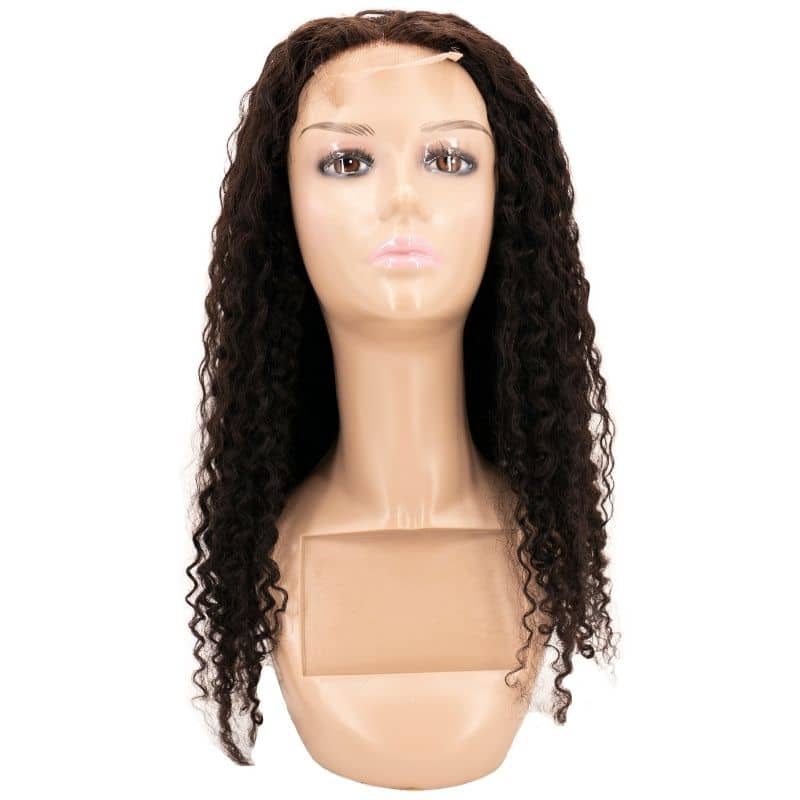 Kinky Curly 4x4 Transparent Closure Wig